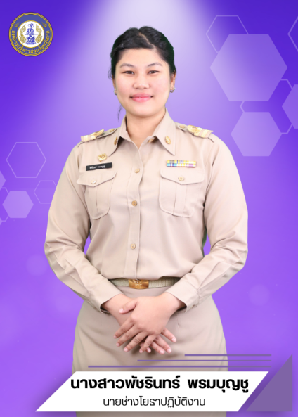 นางสาวพัชรินทร์  พรมบุญชู