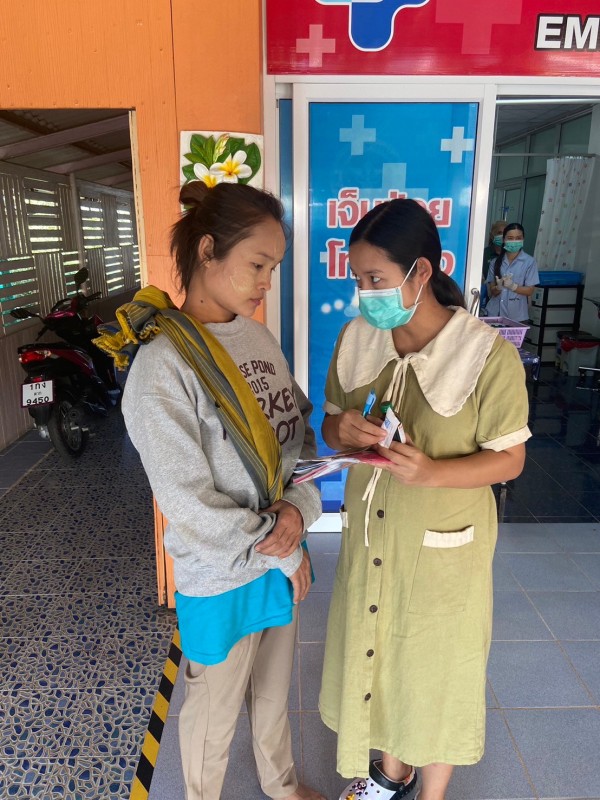 13 พ.ย.67 รพ.สต.บ้านสันป่าไร่ ฉีดวัคซีนเด็ก อายุ 2 เดือน ถึง 4 ปี จำนวน 27 ราย พร้อมทั้ง ตรวจสุขภาพช่องปาก,ให้ทันตสุขศึกษาแก่ผู้ปกครอง.เจาะเลือดตรวจ hct ,จ่ายยาpara syr,ferrous syr และยืนยันตัวตน(Authen)