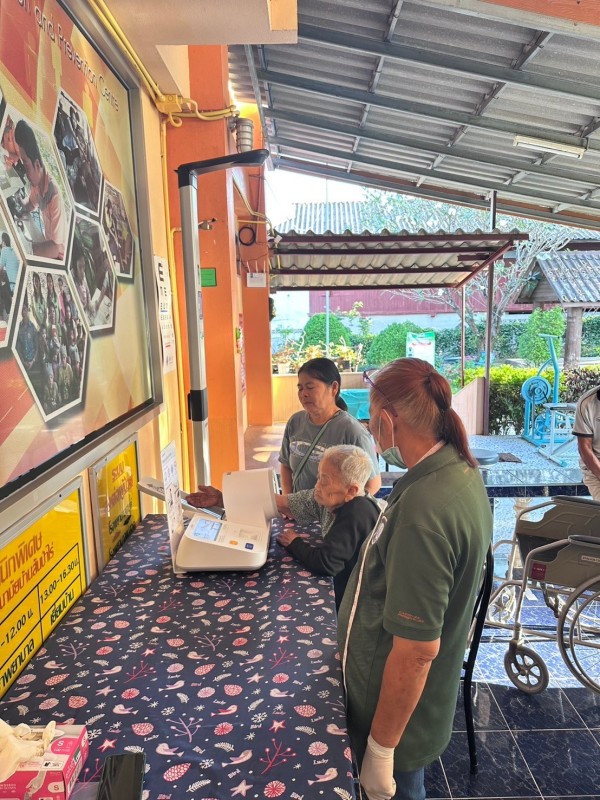 19-20 พ.ย.67 รพ.สต.บ้านสันป่าไร่ เจาะเลือด(screening lab)ผู้ป่วย NCD กลุ่ม 2 โรคความดันโลหิตสูง จำนวน 51 ราย พร้อมทั้งตรวจปัสสาวะ , ตรวจคลื่นไฟฟ้าหัวใจ(EKG) , วัดรอบเอว , ยืนยันตัวตน(Authen)