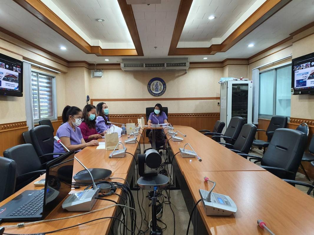 การประชุมการเข้าร่วมรับฟังการชี้แจงรายละเอียดเกี่ยวกับบัตรเติมน้ำพีทีที สเตชั่น ฟลีทการ์ด (PTT Station Fleet Card)