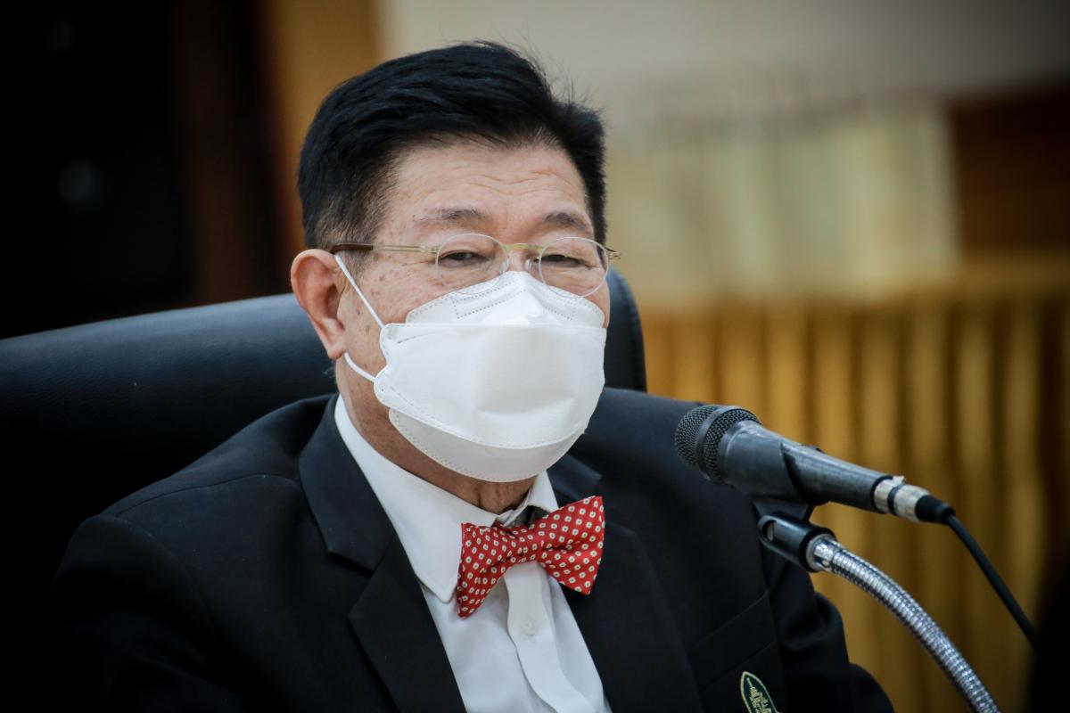 นายกองค์การบริหารส่วนจังหวัดตาก พร้อมทั้งคณะผู้บริหารและเจ้าหน้าที่ที่เกี่ยวข้อง ประชุมหารือแนวทางการผลักดันงบประมาณปี 2566