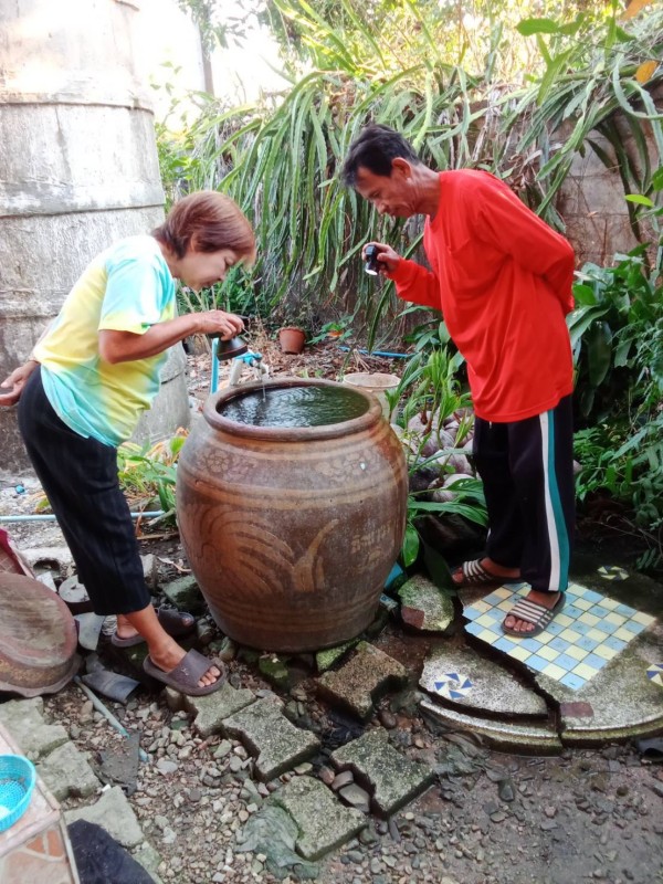 11/12/67 รพ.สต.บ้านสันป่าไร่ร่วมกับอาสาสมัครหมู่ที่2,3และ5 สำรวจและทำลายแหล่งเพาะพันธ์ลูกน้ำยุงลาย รอบที่ 1 เดือนธันวาคม 67