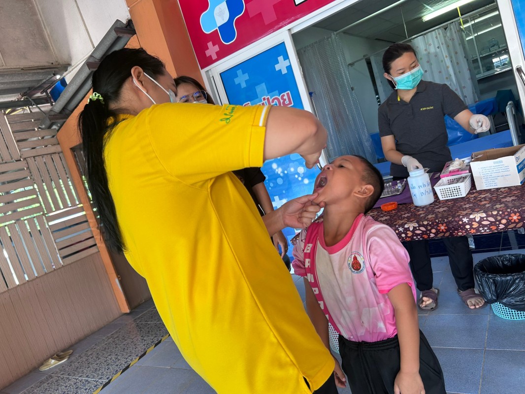 12 ธ.ค.67 รพ.สต.บ้านสันป่าไร่ ฉีดวัคซีนนักเรียน รอบที่ 3