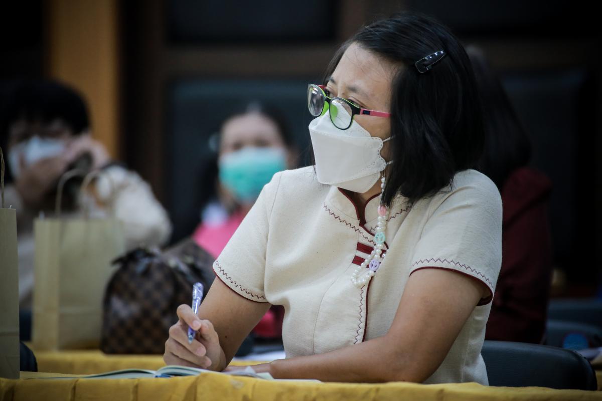 นายกองค์การบริหารส่วนจังหวัดตาก พร้อมทั้งคณะผู้บริหารและเจ้าหน้าที่ที่เกี่ยวข้อง ประชุมหารือแนวทางการผลักดันงบประมาณปี 2566