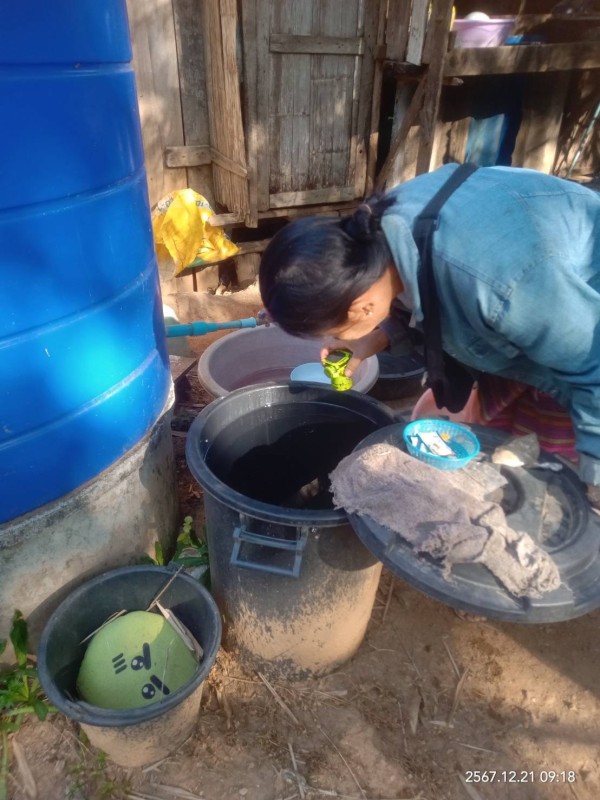 16-18 ธันวาคม 2567 รพ.สต.บ้านสันป่าไร่ร่วมกับสสช.บ้านห้วยกระทิงและอาสาสมัครสาธารณสุขหมู่ที่2,3,5,6และ7 รณรงค์สำรวจและทำลายแหล่งเพาะพันธ์ลูกน้ำยุงลาย รอบที่ 2 ประจำเดือน ธันวาคม 2567 จำนว