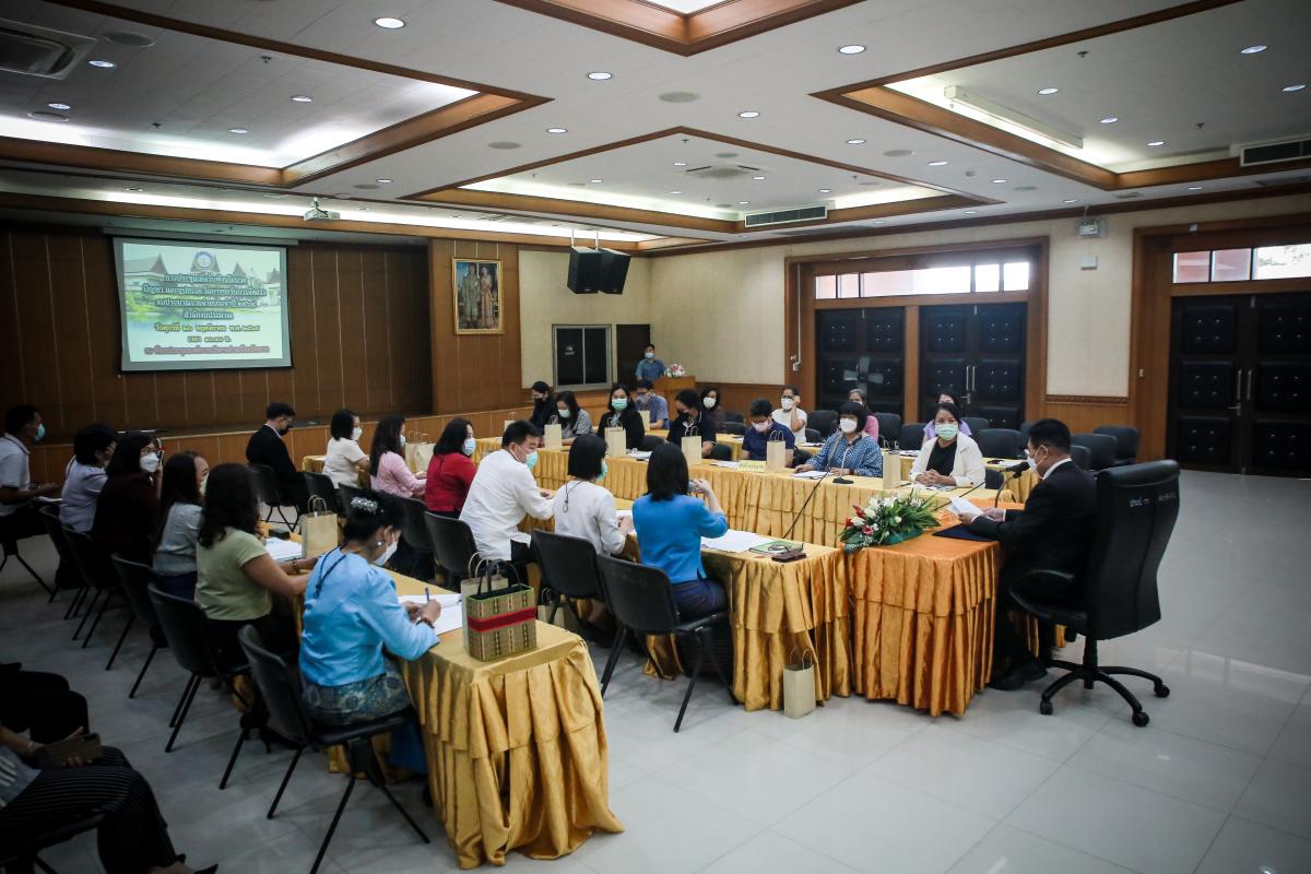 นายกองค์การบริหารส่วนจังหวัดตาก พร้อมทั้งคณะผู้บริหารและเจ้าหน้าที่ที่เกี่ยวข้อง ประชุมหารือแนวทางการผลักดันงบประมาณปี 2566