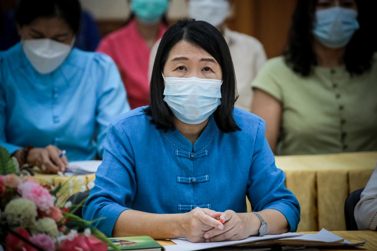 นายกองค์การบริหารส่วนจังหวัดตาก พร้อมทั้งคณะผู้บริหารและเจ้าหน้าที่ที่เกี่ยวข้อง ประชุมหารือแนวทางการผลักดันงบประมาณปี 2566