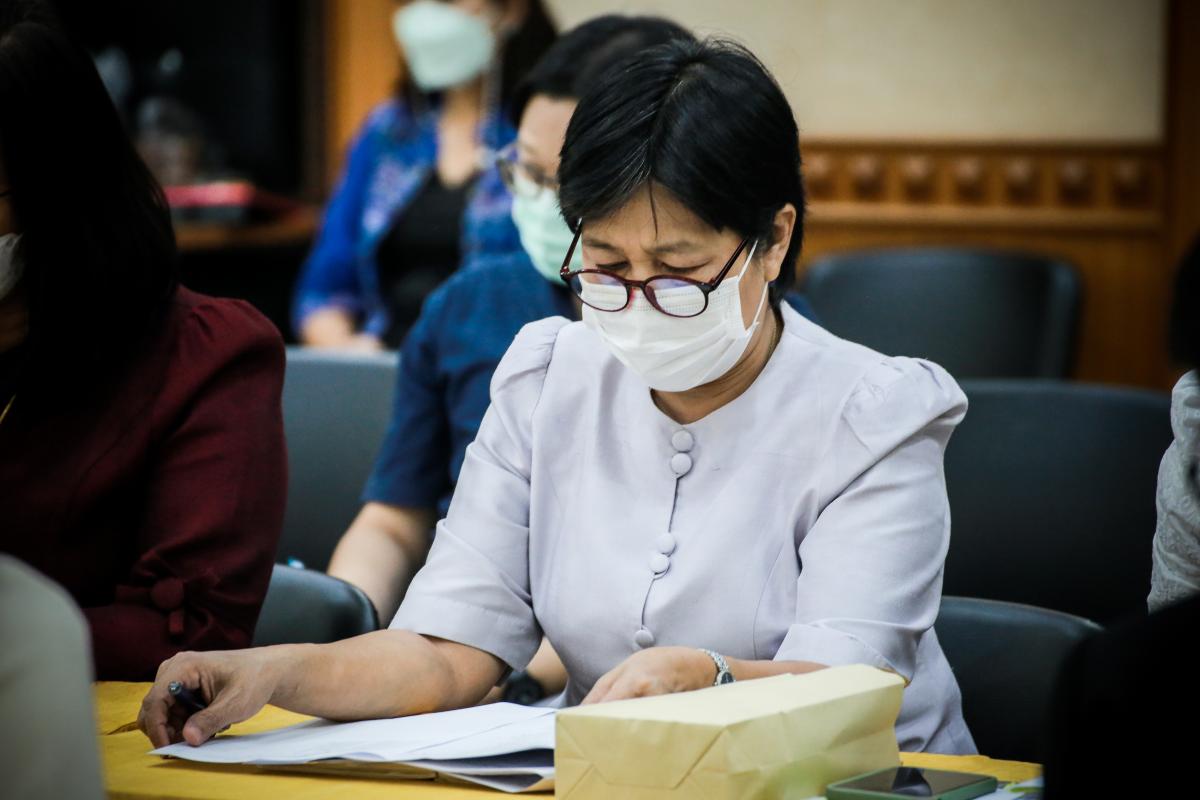 นายกองค์การบริหารส่วนจังหวัดตาก พร้อมทั้งคณะผู้บริหารและเจ้าหน้าที่ที่เกี่ยวข้อง ประชุมหารือแนวทางการผลักดันงบประมาณปี 2566