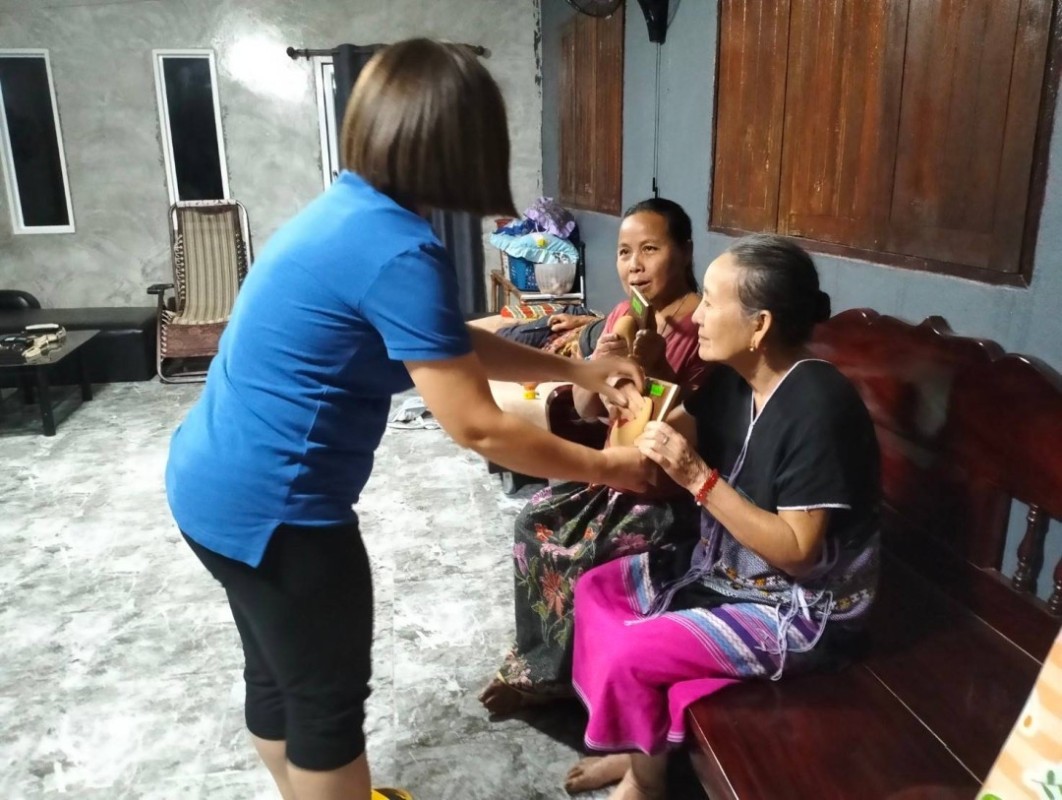 9-17 มกราคม 2568 รพ.สต.บ้านสันป่าไร่ร่วมกับอาสาสมัครสาธารณสุขหมู่ที่2,3และ5 ตำบลพระธาตุ อำเภอแม่ระมาด ร่วมรณรงค์ให้ความรู้และตรวจคัดกรองมะเร็งเต้านมแก่สตรีกลุ่มเป้าหมายอายุ 30-70 ปี