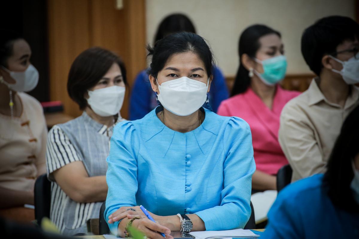 นายกองค์การบริหารส่วนจังหวัดตาก พร้อมทั้งคณะผู้บริหารและเจ้าหน้าที่ที่เกี่ยวข้อง ประชุมหารือแนวทางการผลักดันงบประมาณปี 2566