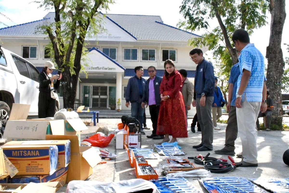 นายกอบจ.ตาก ลงพื้นที่ตรวจติดตามการจัดซื้อครุภัณฑ์การเกษตร