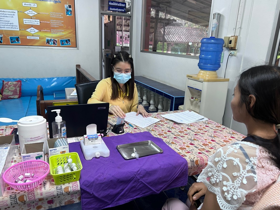 20 ม.ค.68 รพ.สต.บ้านสันป่าไร่ รณรงค์ฉีดวัคซีนป้องกันโรคมะเร็งปากมดลูก(HPV) เข็มที่ 2 ให้แก่ประชาชนกลุ่มเป้าหมาย ในช่วงสัปดาห์รณรงค์