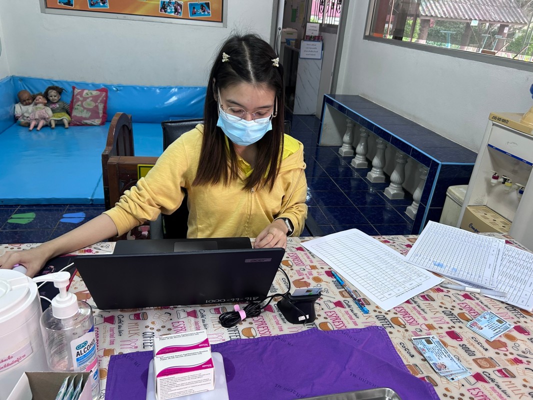 20 ม.ค.68 รพ.สต.บ้านสันป่าไร่ รณรงค์ฉีดวัคซีนป้องกันโรคมะเร็งปากมดลูก(HPV) เข็มที่ 2 ให้แก่ประชาชนกลุ่มเป้าหมาย ในช่วงสัปดาห์รณรงค์