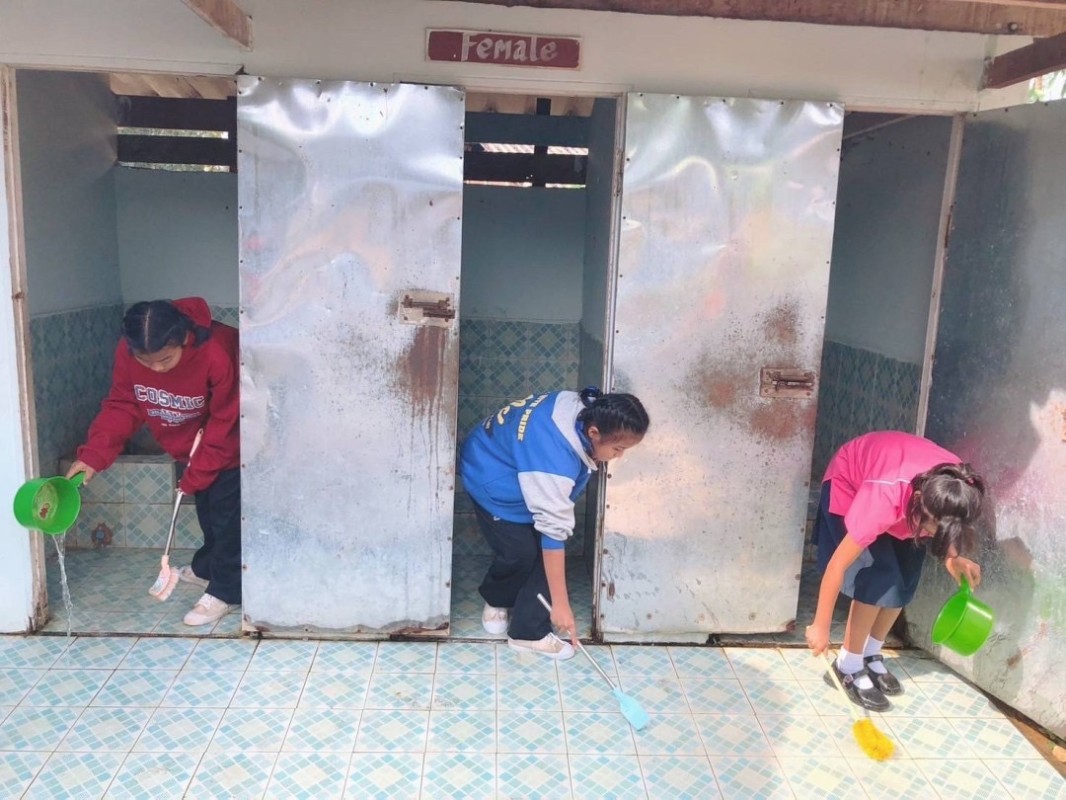 20/1/68รพ.สต.บ้านสันป่าไร่ร่วมกับโรงเรียนจาตุรจินดา,โรงเรียนบ้านป่าไร่เหนือ,โรงเรียนบ้านห้วยกระทิงและศูนย์เด็กเล็กบ้านป่าไร่เหนือ จัดกิจกรรมBig Cleaning Day รณรงค์การล้างทำความสะอาดส้วมสาธารณะให้เป็นไปตามมาตรฐาน HAS