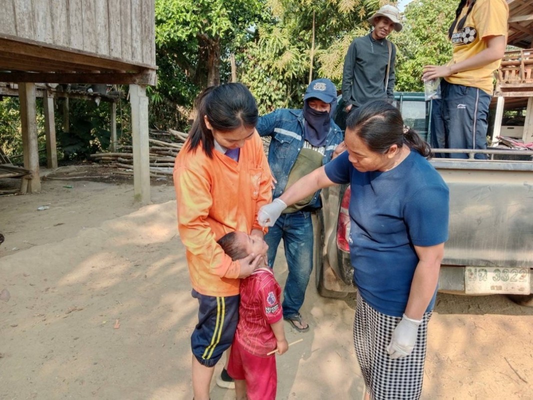 18 ก.พ.68 รพ.สต.บ้านสันป่าไร่ รณรงค์หยอดวัคซีนป้องกันโรคโปลิโอ รอบสอง ในพื้นที่รับผิดชอบ จำนวน 5 หมู่บ้าน ผู้รับบริการ เด็กไทย + เด็กต่างชาติ