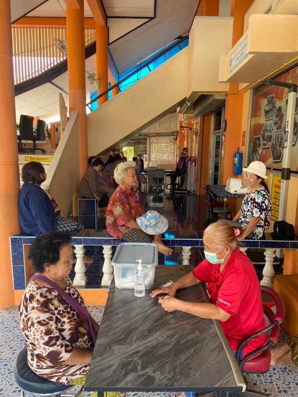 25 ก.พ.2568 เวลา 13.00 น. รพ.สต.บ้านสันป่าไร่ จ่ายยาให้แก่ผู้ป่วยโรคความดันโลหิตสูง กลุ่มที่ 2  , ทำกิจกรรมกลุ่มแลกเปลี่ยนเรียนรู้ , นับจำนวนยา และทบทวนความเข้าใจเรื่องการทานยา ก่อนผู้ป่วยกลับบ้าน