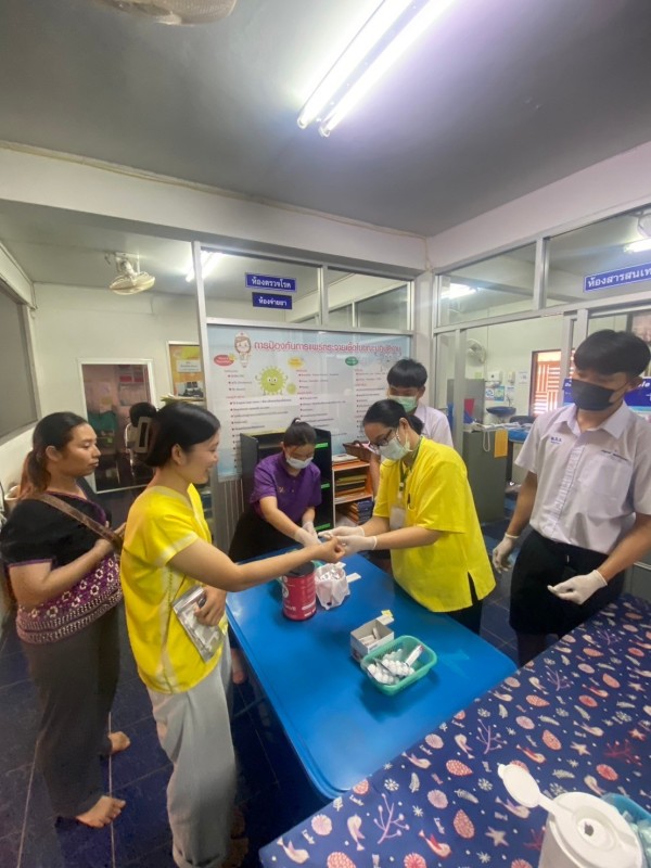 4 มี.ค.68 รพ.สต.บ้านสันป่าไร่ จัดกิจกรรมโครงการตรวจสารเคมีตกค้างในเลือดกลุ่มวัยทำงาน งบกองทุนหลักประกันสุขภาพ โดยมีกิจกรรม เจาะเลือด , จ่ายยาสมุนไพรชาชงรางจืด ผู้ร่วมกิจกรรม 100 คน 