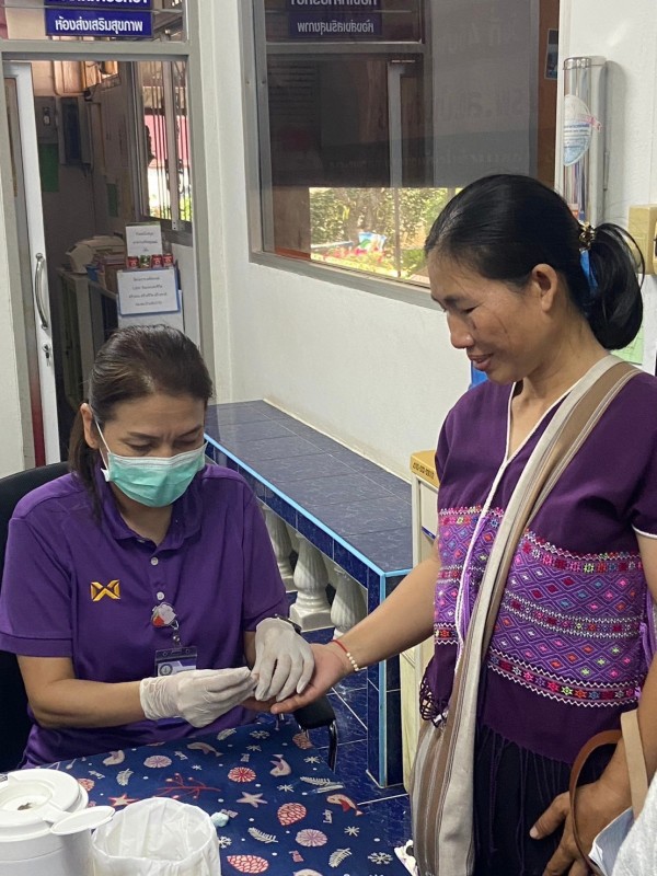 4 มี.ค.68 รพ.สต.บ้านสันป่าไร่ จัดกิจกรรมโครงการตรวจสารเคมีตกค้างในเลือดกลุ่มวัยทำงาน งบกองทุนหลักประกันสุขภาพ โดยมีกิจกรรม เจาะเลือด , จ่ายยาสมุนไพรชาชงรางจืด ผู้ร่วมกิจกรรม 100 คน 