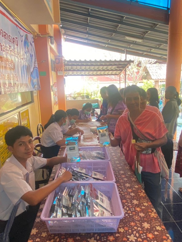 4 มี.ค.68 รพ.สต.บ้านสันป่าไร่ จัดกิจกรรมโครงการตรวจสารเคมีตกค้างในเลือดกลุ่มวัยทำงาน งบกองทุนหลักประกันสุขภาพ โดยมีกิจกรรม เจาะเลือด , จ่ายยาสมุนไพรชาชงรางจืด ผู้ร่วมกิจกรรม 100 คน 