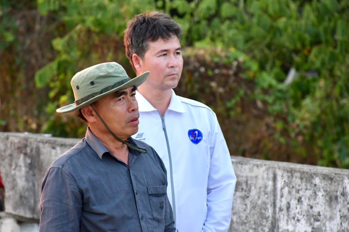 นายก อบจ.ตาก ลงพื้นที่สำรวจปัญหาแม่น้ำปิงกัดเซาะตลิ่งและถนนสายบ้านป่ายาง อ.สามเงา จ.ตาก