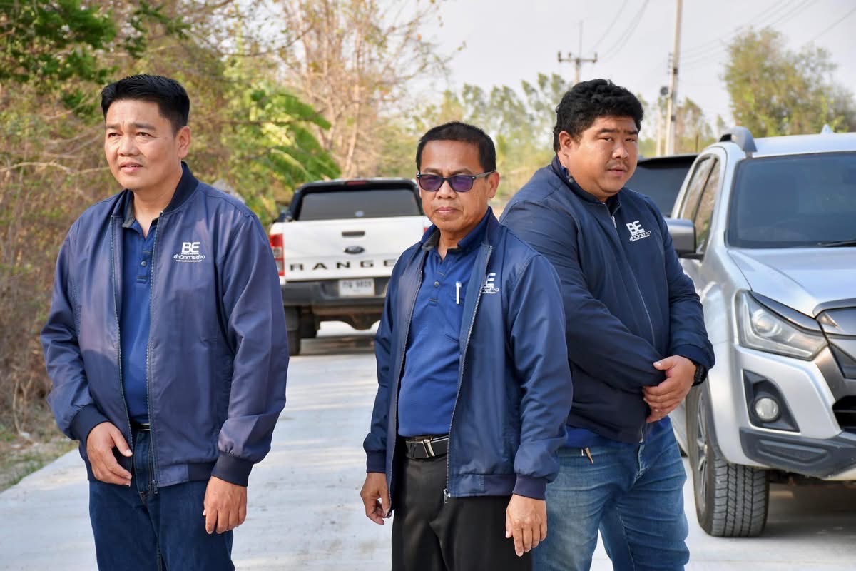 นายก อบจ.ตาก ลงพื้นที่ตรวจติดตามการปรับปรุงถนนในพื้นที่ ต.นาโบสถ์ อ.วังเจ้า จ.ตาก