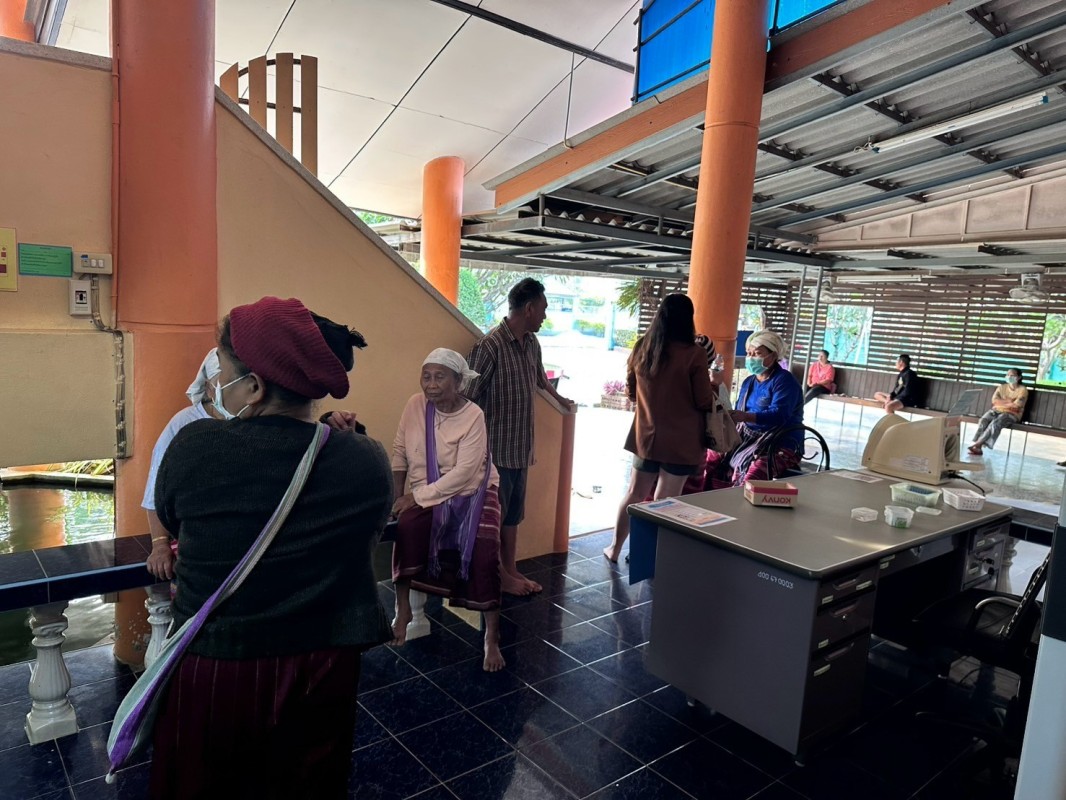 18 มี.ค.68 รพ.สต.บ้านสันป่าไร่ เจาะเลือดผู้ป่วยโรคความดันโลหิตสูง กลุ่ม 3 จำนวน 24 ราย