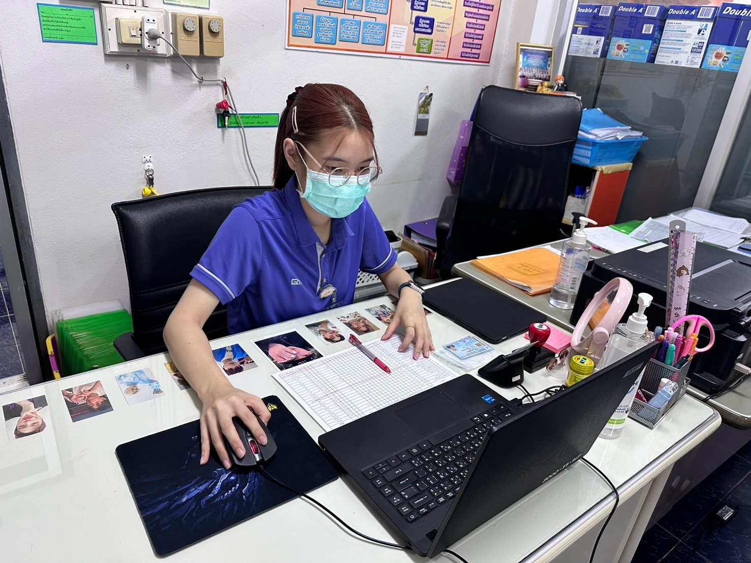 18 มี.ค.68 รพ.สต.บ้านสันป่าไร่ เจาะเลือดผู้ป่วยโรคความดันโลหิตสูง กลุ่ม 3 จำนวน 24 ราย