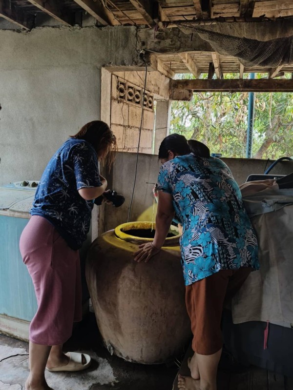 18/3/68 รพ.สต.บ้านสันป่าไร่ร่วมกับอาสาสมัครสาธารณสุข หมู่ที่2,3,5,6และ7 สำรวจและทำลายแหล่งเพาะพันธ์ลูกน้ำยุงลาย รอบที่ 2 ประจำเดือน มีนาคม 68