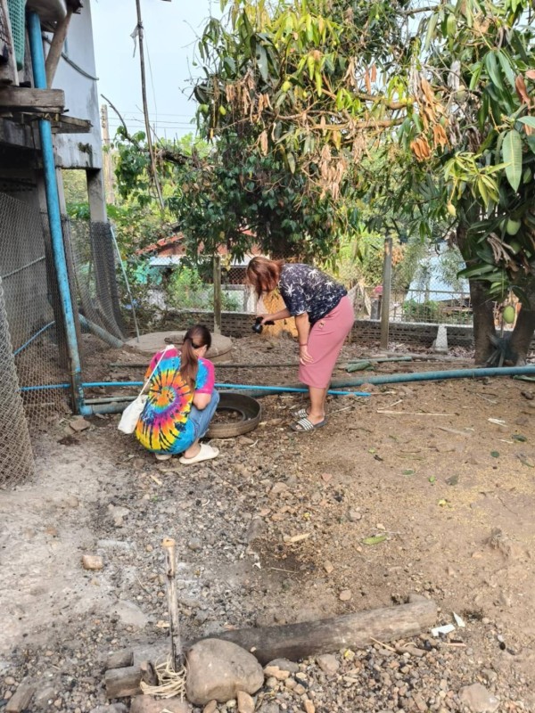 18/3/68 รพ.สต.บ้านสันป่าไร่ร่วมกับอาสาสมัครสาธารณสุข หมู่ที่2,3,5,6และ7 สำรวจและทำลายแหล่งเพาะพันธ์ลูกน้ำยุงลาย รอบที่ 2 ประจำเดือน มีนาคม 68