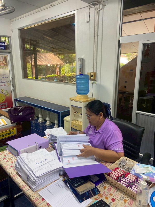 1 เม.ย.68 รพ.สต.บ้านสันป่าไร่ รับการตรวจสอบ ติดตาม งานการเงินและคลังยา จาก กองคลัง อบจ.ตาก