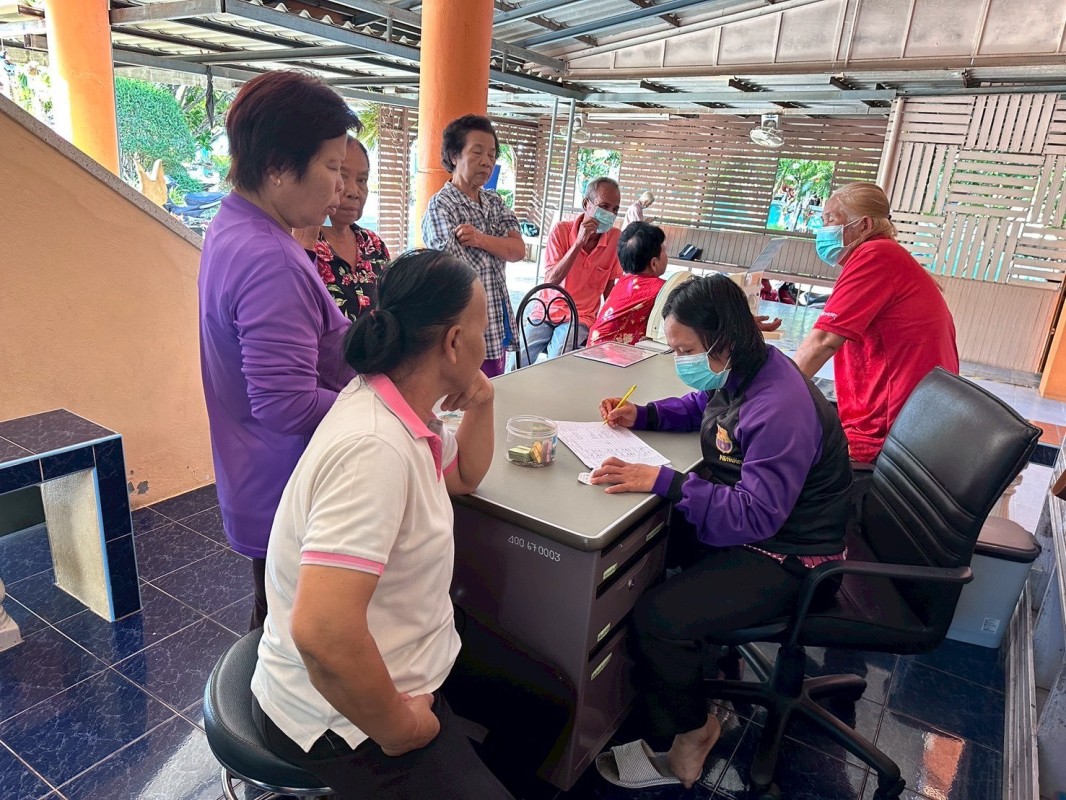 22 เม.ย.68 รพ.สต.บ้านสันป่าไร่ เจาะเลือดผู้ป่วยโรคเบาหวาน จำนวน 21 ราย