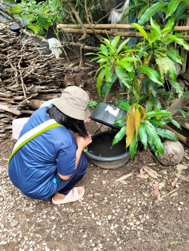 18 เมษายน 2568 รพ.สต.บ้านสันป่าไร่ร่วมกับอาสาสมัครสาธารณสุข หมู่ที่2,3,5,6และ7 รณรงค์สำรวจและทำลายแหล่งเพาะพันธ์ลูกน้ำยุงลาย รอบที่ 2 เดือน เมษายน 2568