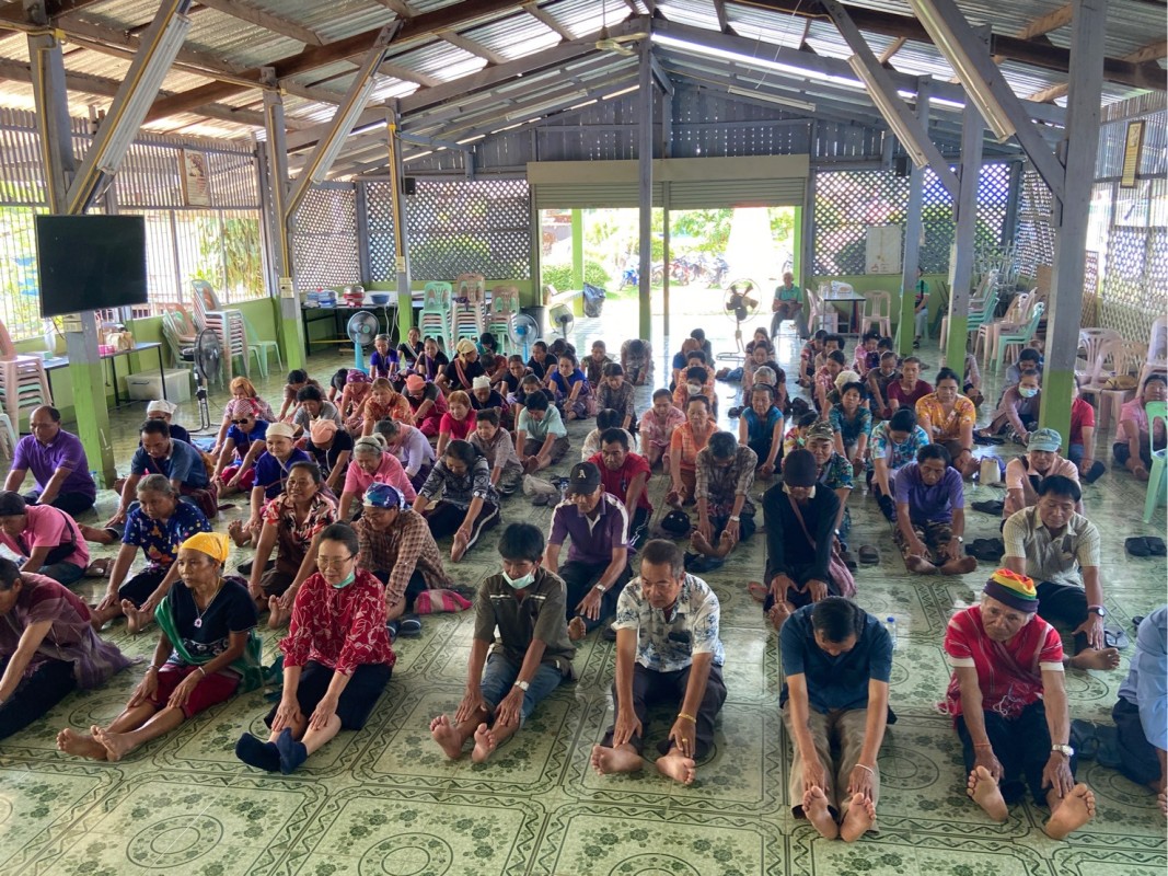 25 เม.ย. 68 รพ.สต.บ้านสันป่าไร่ ร่วมกับกลุ่มผู้สูงอายุบ้านสันป่าไร่ จัดกิจกรรมโครงการส่งเสริมสุขภาพผู้สูงวัย สร้างจิตสดใส ร่างกายแข็งแรง มีผู้สูงอายุเข้าร่วมกิจกรรม 100 คน ณ หอประชุมโรงเรียนบ้านสันป่าไร่ มีกิจกรรมให้ความรู้ด้านแพทย์แผนไทย การออกกำลังกายแล