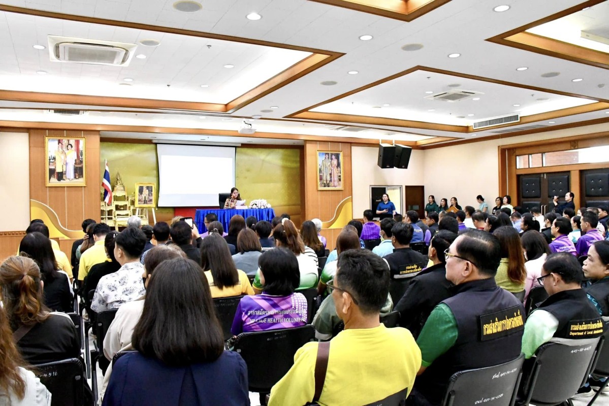 นายกองค์การบริหารส่วนจังหวัดตาก เป็นประธานเปิดโครงการบริหารจัดการขยะมูลฝอยรวมและของเสียอันตรายชุมชน ประจำปีงบประมาณ พ.ศ. 2568