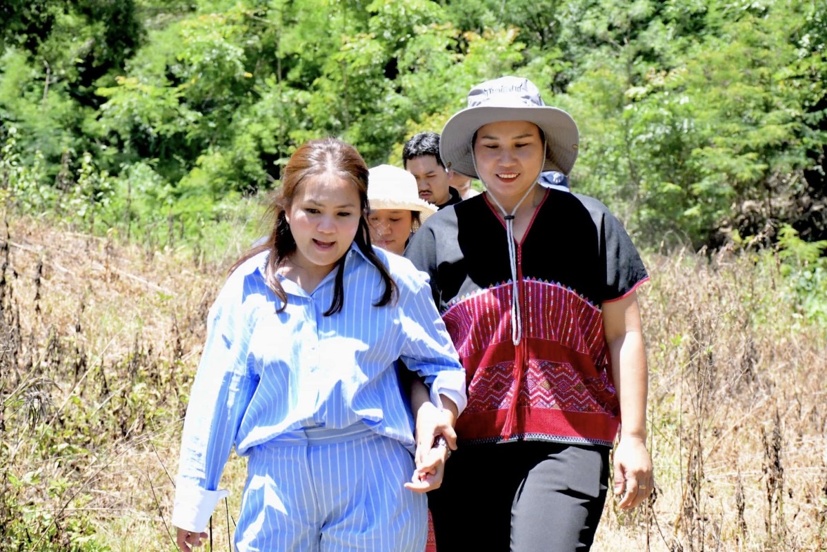 นายกจอย ลงพื้นที่ ต.อุ้มผาง อ.อุ้มผาง จ.ตาก 