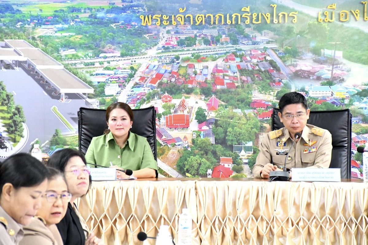 อบจ.ตาก ร่วมกับ จังหวัดตาก จัดการประชุมหารือแนวทางการจัดงานประเพณี งานตากสินมหาราชานุสรณ์จังหวัดตาก ประจำปี 2568-2569
