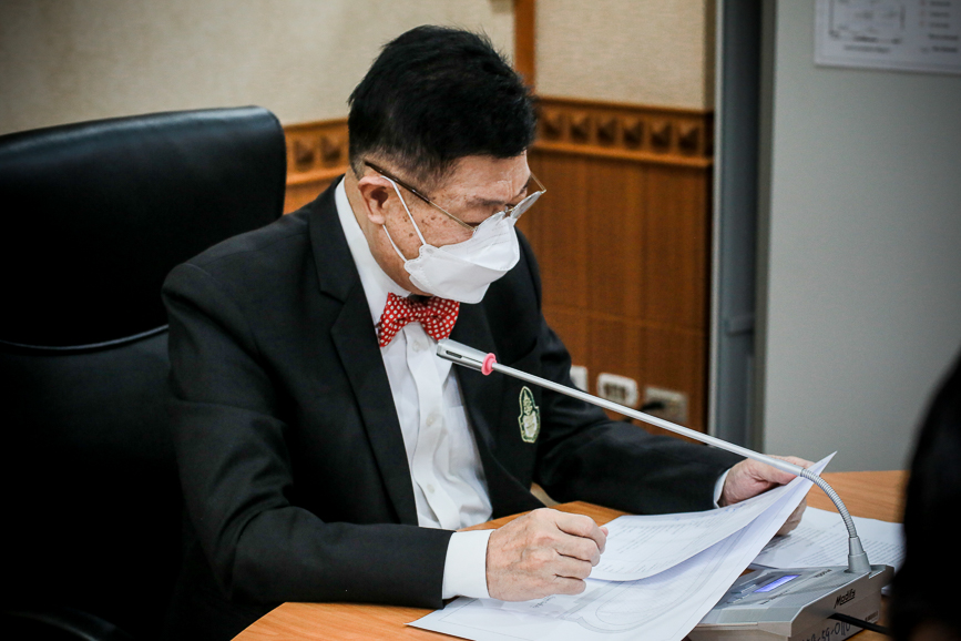 นายก อบจ.ตาก ประชุมหัวหน้าส่วนราชการ เพื่อจัดทำโครงการขอรับงบอุดหนุนเฉพาะกิจ ปี 66