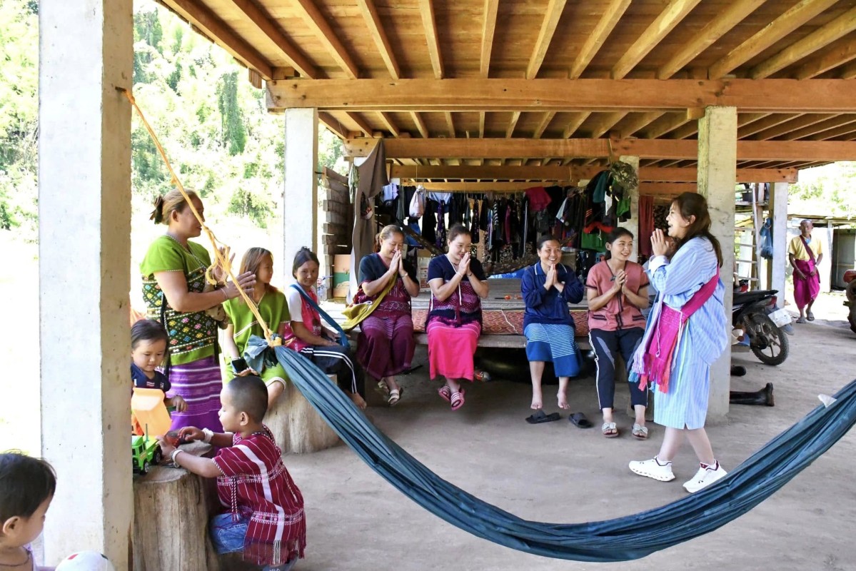 นายกจอย ลงพื้นที่สำรวจเส้นทางสัญจรชำรุด ในพื้นที่ บ้านแปโดทะ เชื่อมบ้านอุ้มผางคี ต.อุ้มผาง อ.อุ้มผาง จ.ตาก 