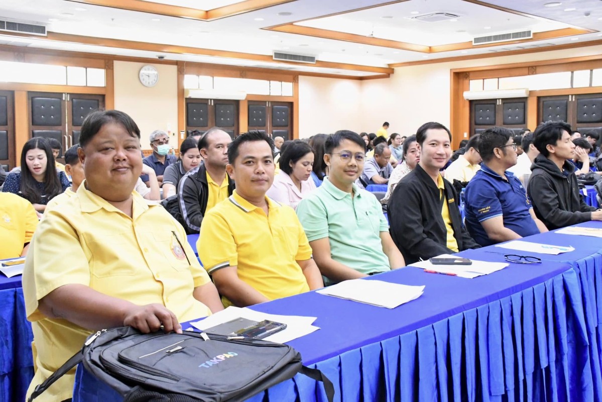 นายก อบจ.ตาก เป็นประธานเปิดโครงการฝึกอบรมพัฒนาความรู้ ศักยภาพ และทักษะด้านการปฏิบัติงานของบุคลากร ประจำปีงบประมาณ พ.ศ. 2568