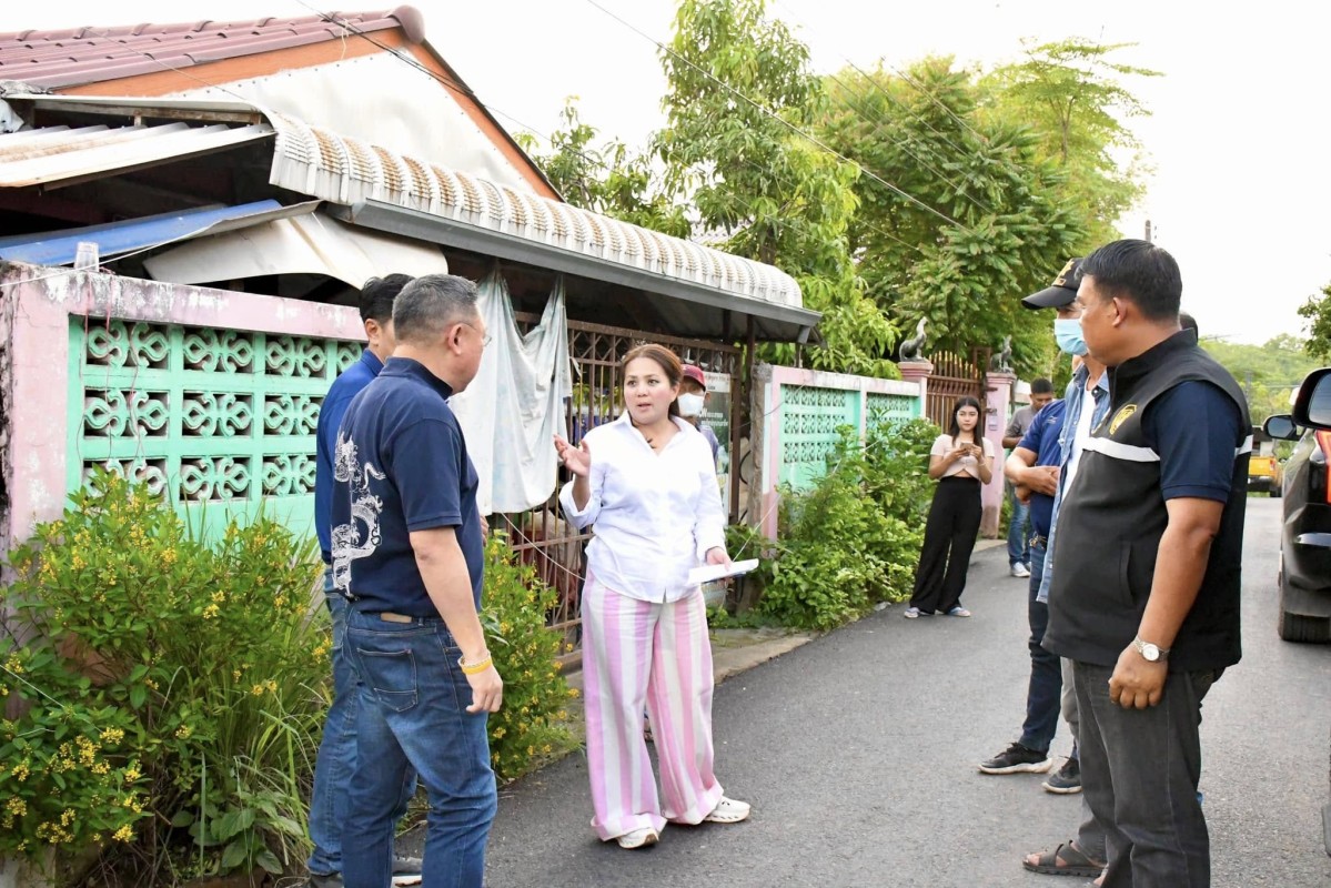 นายกจอย (นายก อบจ.ตาก) ลงพื้นที่ตรวจติดตามโครงการปรับปรุงถนน อ.แม่สอด จ.ตาก