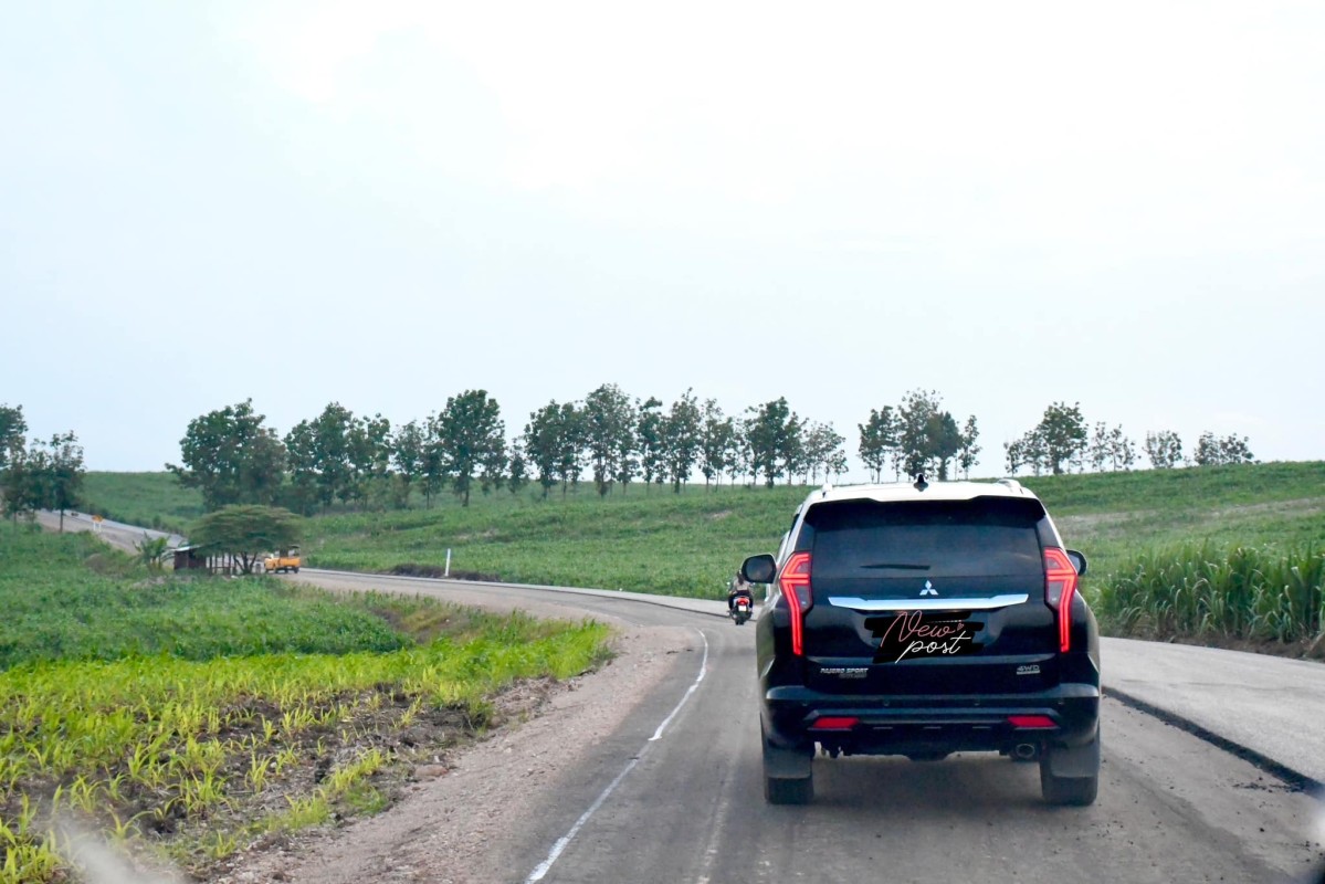 นายกจอย (นายก อบจ.ตาก) ลงพื้นที่ตรวจติดตามโครงการปรับปรุงถนน อ.แม่สอด จ.ตาก