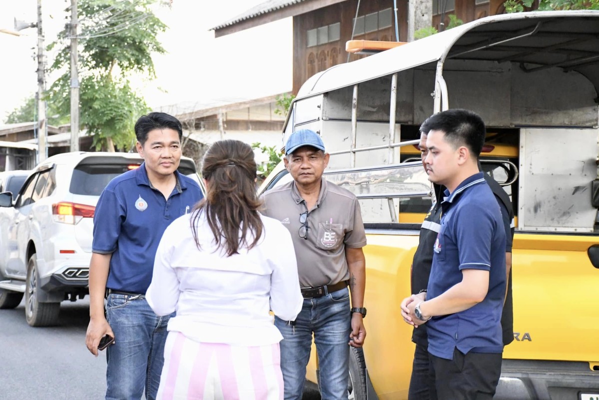  นายกจอย (นายก อบจ.ตาก) ลงพื้นที่ตรวจติดตามโครงการปรับปรุงถนน อ.แม่สอด - อ.แม่ระมาด จ.ตาก