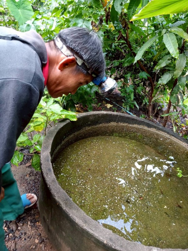 18 มิถุนายน 2568 รพ.สต.บ้านสันป่าไร่ ร่วมกับอาสาสมัครสาธารณสุข หมู่ที่ 2,3,5,6และ7 รณรงค์สำรวจและทำลายแหล่งเพาะพันธ์ลูกน้ำยุงลาย รอบที่ 2 เดือน มิถุนายน 2568