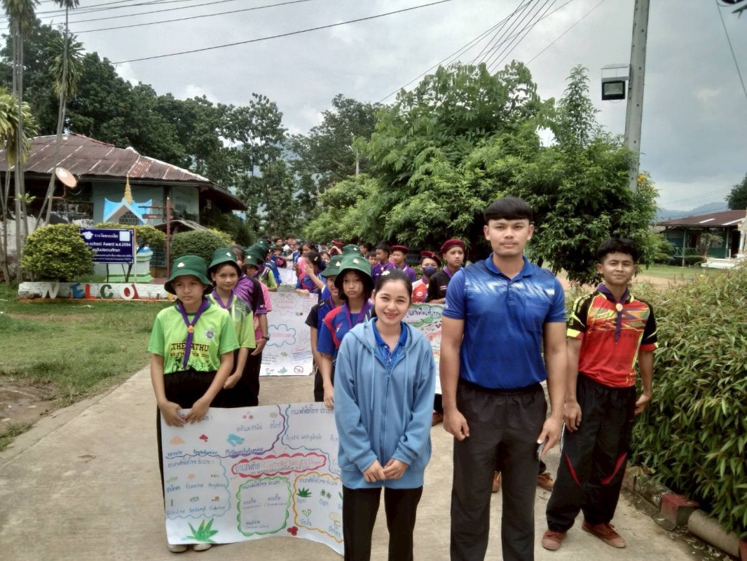 25 มิถุนายน 2568 รพ.สต.บ้านสันป่าไร่ ร่วมกับอาสาสมัครสาธารณสุข หมู่ที่3,5,โรงเรียนบ้านป่าไร่เหนือและโรงเรียนบ้านสันป่าไร่ รณรงค์ให้ความรู้เนื่องในวันต่อต้านยาเสพติดโลก(26 มิถุนายน)