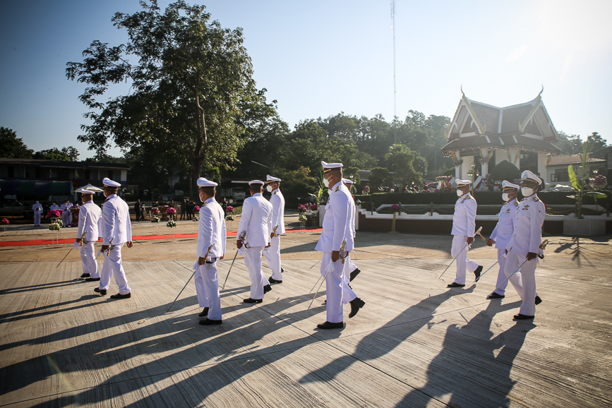 นายก อบจ.ตาก เข้าร่วมพิธีวางพวงมาลาถวายราชสักการะ พระบรมราชานุสาวรีย์ สมเด็จพระเจ้าตากสินมหาราช เนื่องในวันคล้ายวันสถาปนากองกำกับการตำรวจตระเวนชายแดนที่ 34 "ค่ายพระเจ้าตาก"