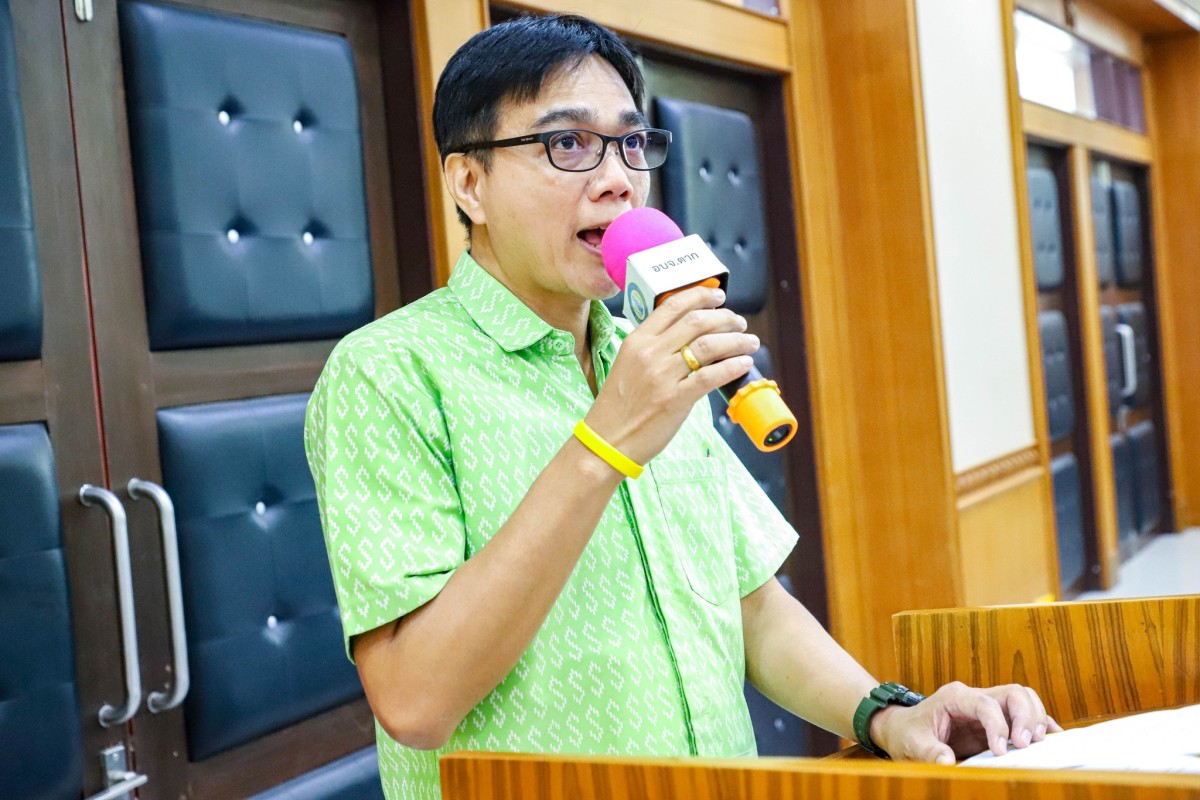 นายกจอย นายก อบจ.ตาก เป็นประธานในพิธีเปิดโครงการฝึกอบรม ส่งเสริมหลักประชาธิปไตยและส่งเสริมการมีส่วนร่วมของประชาชน