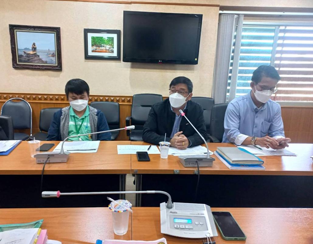 การประชุมหารือข้อราชการ เกี่ยวกับการถ่ายโอนภารกิจโรงพยาบาลส่งเสริมสุขภาพตำบลให้แก่ องค์การบริหารส่วนจังหวัดตาก