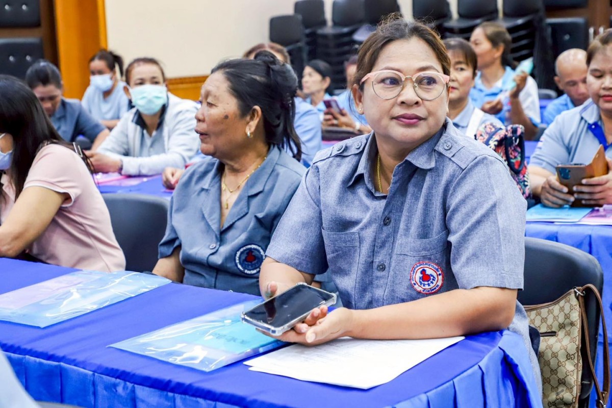 นายกจอย นายก อบจ.ตาก มอบ รองปลัดฯ เป็นประธานเปิดโครงการฝึกอบรมส่งเสริมสุขภาพในชุมชนและสังคม