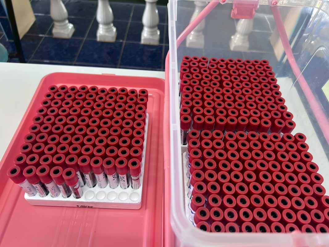 3 ก.ค.68 รพ.สต.บ้านสันป่าไร่ รณรงค์ตรวจคัดกรองไวรัสตับอักเสบบีและซี โดยการเจาะเลือด ให้แก่กลุ่มเป้าหมาย อายุ 34 ปีขึ้นไป