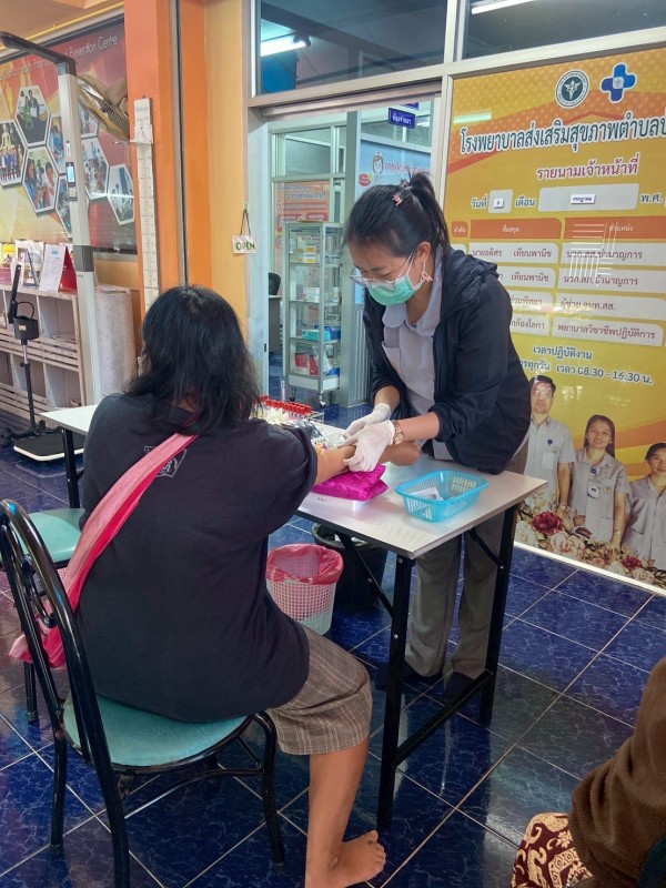 3 ก.ค.68 รพ.สต.บ้านสันป่าไร่ รณรงค์ตรวจคัดกรองไวรัสตับอักเสบบีและซี โดยการเจาะเลือด ให้แก่กลุ่มเป้าหมาย อายุ 34 ปีขึ้นไป